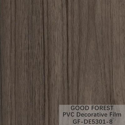 Film decorativo del PVC della divisione spessore Grey Color scuro di 0.60mm - di 0.25mm