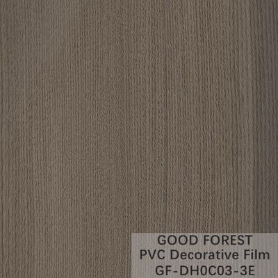 Film decorativo del PVC della divisione spessore Grey Color scuro di 0.60mm - di 0.25mm