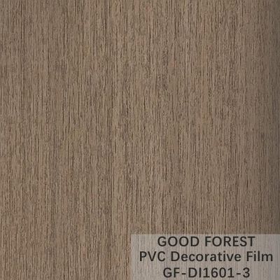 Film decorativo del PVC della divisione spessore Grey Color scuro di 0.60mm - di 0.25mm