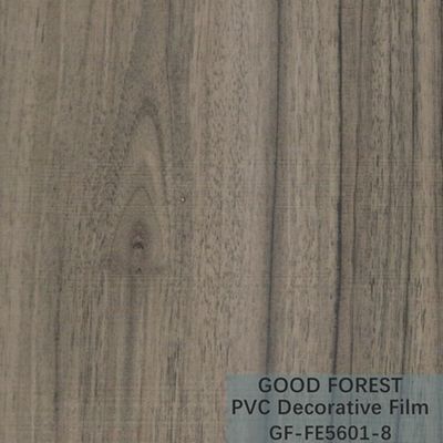 Film decorativo del PVC della divisione spessore Grey Color scuro di 0.60mm - di 0.25mm
