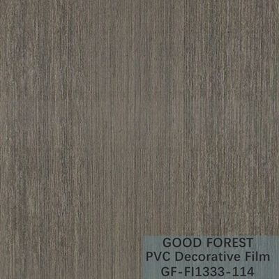 Film decorativo del PVC della divisione spessore Grey Color scuro di 0.60mm - di 0.25mm