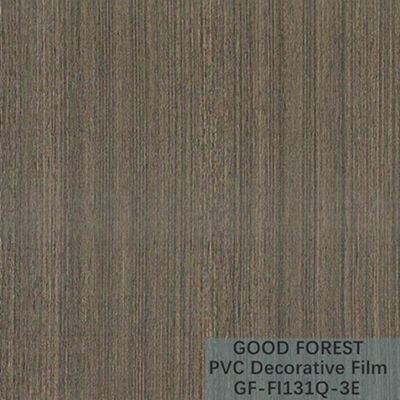 Film decorativo del PVC della divisione spessore Grey Color scuro di 0.60mm - di 0.25mm