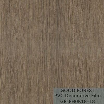 Film decorativo del PVC della divisione spessore Grey Color scuro di 0.60mm - di 0.25mm
