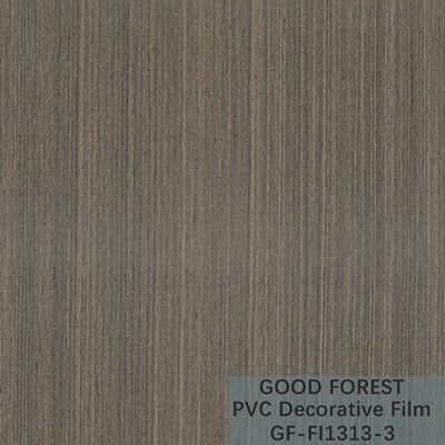 Film decorativo del PVC della divisione spessore Grey Color scuro di 0.60mm - di 0.25mm