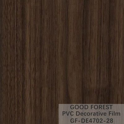 Film di legno scuro del grano di legno spessore decorativo di 0.60mm - di 0.25mm