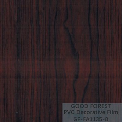 Film di legno scuro del grano di legno spessore decorativo di 0.60mm - di 0.25mm