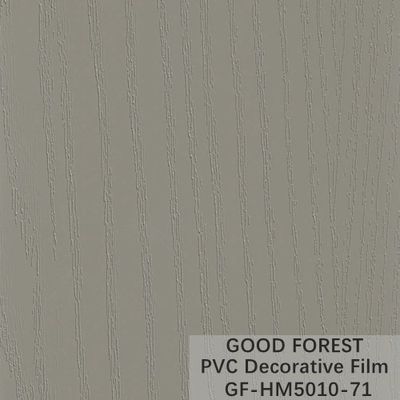 Produca delle bolle sul colore puro 71 del PVC del grano di legno decorativo rigido del film