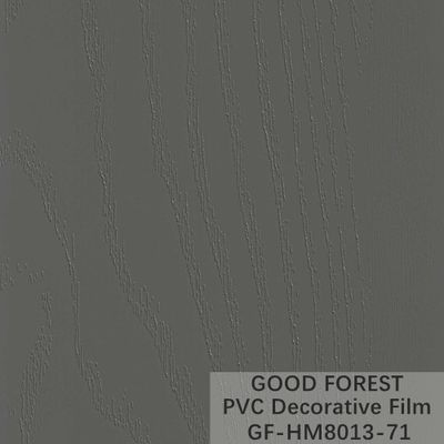 Produca delle bolle sul colore puro 71 del PVC del grano di legno decorativo rigido del film