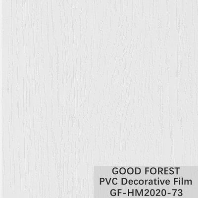 Vescica pura di colore del film decorativo del PVC del grano di legno del Governo