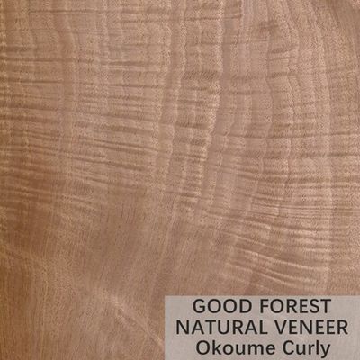 Il compensato di legno naturale dell'impiallacciatura di Okumen ha personalizzato lo spessore di 0.55mm - di 0,18