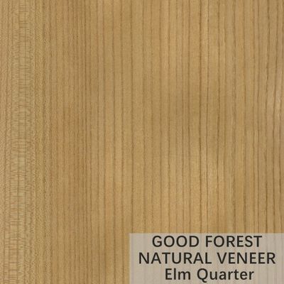 La corona di legno naturale dell'impiallacciatura dell'OLMO ha tagliato il grano per fornire il servizio su misura