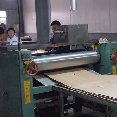 L'immaginazione ha ricomposto il legno di quercia bianca impiallaccia il taglio della fetta H7036 per l'iso di Windows e della porta
