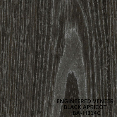 La mobilia che l'albicocca nera ha costruito l'impiallacciatura di legno H314C ha tagliato pianamente il grano 2500-3100mm della corona
