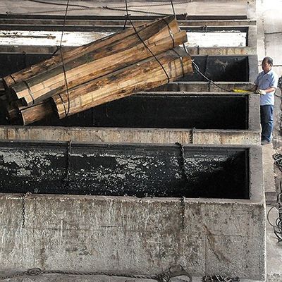 Il legno di quercia naturale americano impiallaccia la corona tagliata piana ha tagliato lo spessore 0.5-0.55mm del grado del AAA del grano per il fronte Cina del Governo