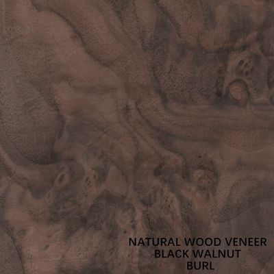 Il legno naturale della noce della decorazione impiallaccia la mobilia eccellente di Burl Grain For High Class che fa il produttore del FSC Cina