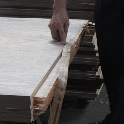MDF della base del grano di Pommele del compensato di Bubinga dell'hotel di 2745mm/truciolato/pannello truciolare