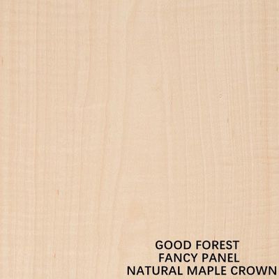 Dimensione standard affrontata 2440*1220 dell'acero dell'impiallacciatura di legno naturale della corona per l'iso della fabbrica della Cina dell'armadio e della mobilia