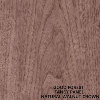 Il compensato operato dell'impiallacciatura naturale di legno del grano della corona della noce per la dimensione allungata 2745mm Cina dell'armadio e della mobilia fa
