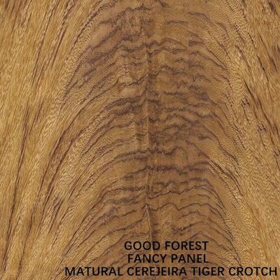 Specialmente Cerejeira Tiger Crotch Wood Veneer 2440x1220 2745mm per l'hotel