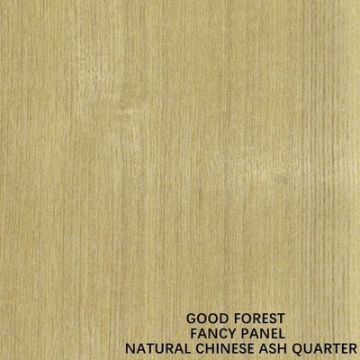 Pannello truciolare in MDF a base di impiallacciatura di legno di frassino cinese rivestito per armadietti per mobili senza vernice