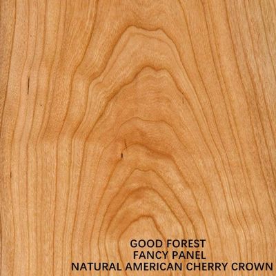 Pannello truciolare MDF a base di impiallacciatura di legno tagliato a corona in compensato di ciliegio americano fantasia per mobili e armadi