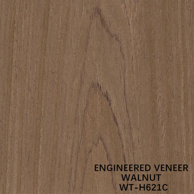 EV Impiallacciatura di legno di noce H621C Noce naturale Grano corona 2500mm 2800mm