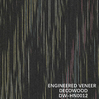Impiallacciatura di Decowood costruita struttura irregolare per la dimensione standard della decorazione 2500*640mm dell'hotel