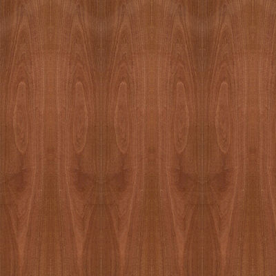 Grano di legno naturale 5/9/12/15/18/25/30mm della corona dell'impiallacciatura di Sapele del compensato operato