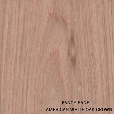 Il MDF ha affrontato la quercia naturale il legno della corona che impiallaccia il grado E0/E1 di dimensione allungato 2440/2745mm dal produttore della Cina
