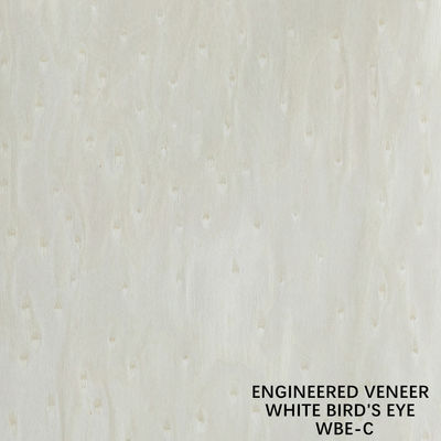 Tessitura irregolare Legno Veneer Borla e radice Bianco occhio d'uccello 2500-3100 mm Indoor