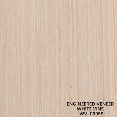 Fogli di legno ricostituiti per uso decorativo ingegnerizzato Veneer White Vine 905S 0,5 mm