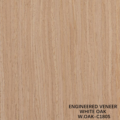 Legno ricomposto di lusso, lamiere di rivestimento, bianco 108DS allungato 2500-3100 mm per la decorazione