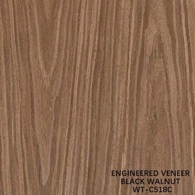 0.60 mm Veneer di legno ingegneristico 518s / 518c per porte interne e finestre