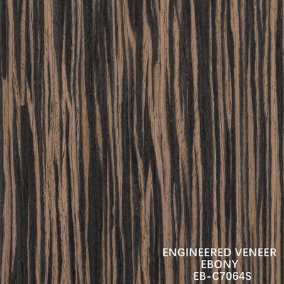 Fancy ricomposto legno di ebano rivestimento Quarter rettangolare grano rivestito per hotel e arredamento
