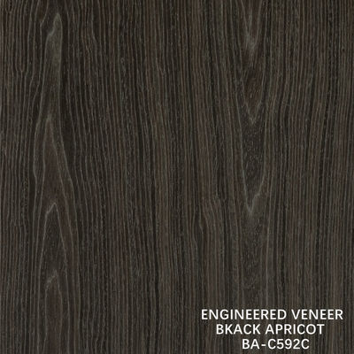 Top A Legno ingegnerizzato finitura lavata nero albicocca corona grano colore scuro per decorazione armadi di hotel BA-C506C / 507C / 592C