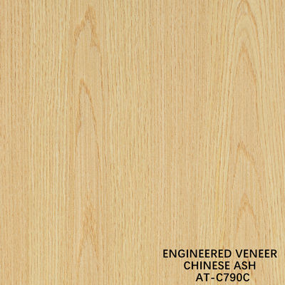 Veneer di legno di lusso cinese di cenere artificiale lunghezza 3100mm può essere personalizzato per la decorazione Cina fa