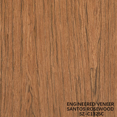 Impiallacciatura in legno di palissandro Santos laminato Corona Grana Spessore Personalizzabile 0,15-1,8 mm Per Frontali di Armadi SZ-254C / 1010C / 1325C