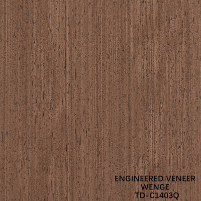 Legno ingegneristico, rivestimento a fette, taglio Wenge Quarter Grain, buon prezzo per decorazioni alberghiere 3200mm