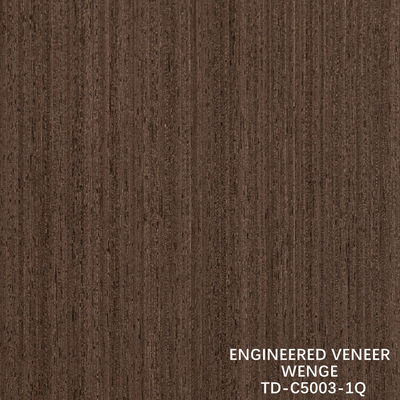 Impiallacciatura Recon Wenge -5001Q/5003Q/3Q Legno Fine-Line Spessore 0.15-1.8mm Retro Felpato Per Porte E Finestre Interne