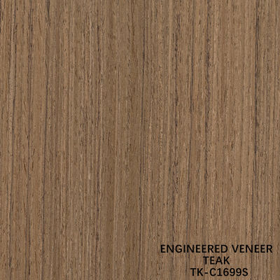 Fancy ricomposto di legno di teak finitura lunghezza 2200mm personalizzato per l'interno dell'auto Yacat