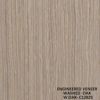 Legno ingegneristico rivestimento speciale foglio di quercia lavato grano retto 2500-3200mm schiena di pelo per la pelle della porta