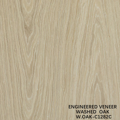 Legno ingegneristico rivestimento speciale foglio di quercia lavato grano retto 2500-3200mm schiena di pelo per la pelle della porta