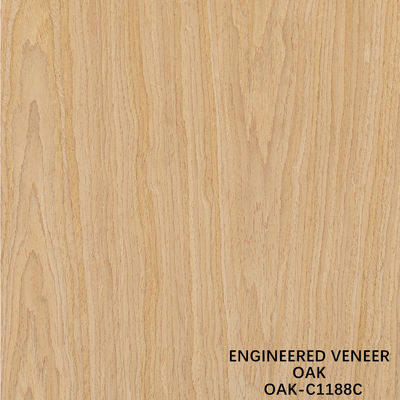 Impiallacciatura in legno ingegnerizzato di quercia americana, taglio a quarti, spessore 0,5 mm, per facciate di porte e armadi OAK-208Q / 373S / 1092S / 1103S / 1188C