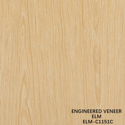 Ricognizione personalizzata del legno di olmo veneer taglio diretto e taglio corona per la faccia del gabinetto di 2500 * 640 mm