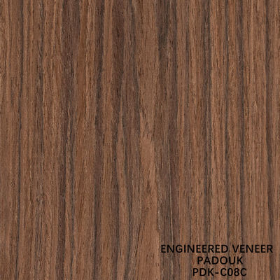 Fancy ingegneria legno rivestimento di Quandong spessore 0,18-0,6 mm per la decorazione dell'hotel può essere personalizzato