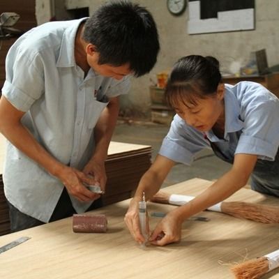 Tessitura reticolare Doppio colore Veneer in legno ingegnerizzato 2850mm Spessore personalizzato