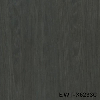 Finitura in legno ingegneristico di alta qualità Noce europea E.WT-X6233C Crown Cut Marrone scuro 2850mm Dimensione allungata per carta da parete
