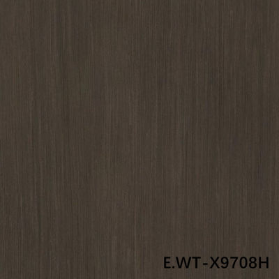 Finitura di legno ingegnerizzata di alta qualità Noce europea E.WT-X9708H Granello retto marrone 2500mm per il gabinetto faccia Cina Fabbrica