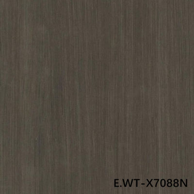 Finitura in legno ingegneristico di alta qualità Noce europea E.WT-X7088N Quarter Cut Straight Dark Color 2050mm lunghezza per armadio