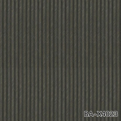 Finitura in legno ingegneristico di alta qualità Freccia nera BA-X4023 Nero di grano retto 2050-2250mm per la decorazione degli armadi